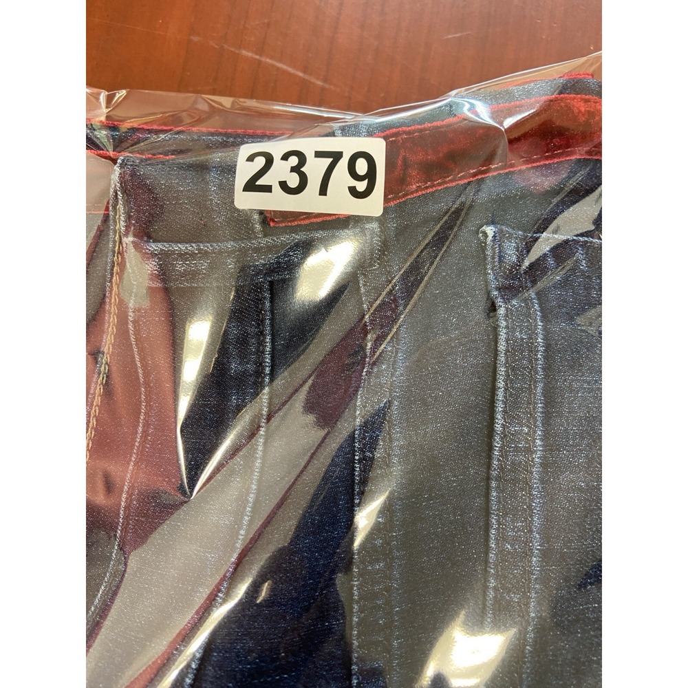 J.Crew Jeans Womens 27 Blue Vintage Straight Red Side Stripe Stretch‎ Denim - Picture 13 of 13